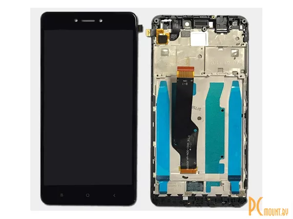 Xiaomi touch screen Redmi NOTE 4/ Redmi Note 4 Pro BV055FHM-N00-1908-R0.1 assembly with frame high with black