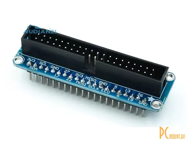 GPIO 40pin для Raspberry PI, Переходник-адаптер прямой